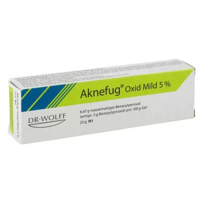AKNEFUG oxid enyhe 5%-os gél, 25 g