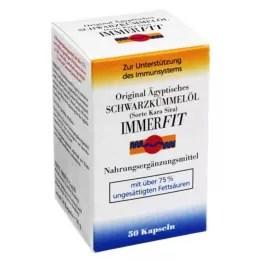 SCHWARZKÜMMELÖL Immerfit kapszula, 50 kapszula