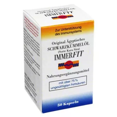 SCHWARZKÜMMELÖL Immerfit kapszula, 50 kapszula