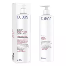 EUBOS FLÜSSIG piros w.fresh illatanyag adagolóval, 400 ml