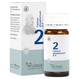 Biokémia Pflueger 2 Calcium phosphoricum D 6 tabletta, 100 db
