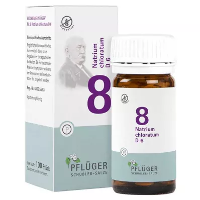 BIOCHEMIE Ploughmans Plaster 8 Natrium chloratum D 6 tbl, 100 db