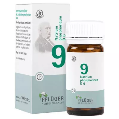 BIOCHEMIE Ploughmans Plaster 9 Natrium phosphoricum D 6 tbl, 100 db