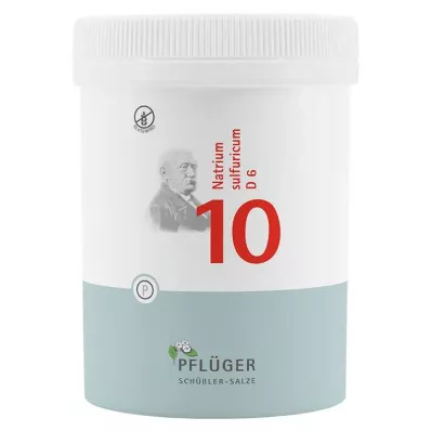 Biokémia Pflueger 10 Natrum sulfuricum D 6 tabletta, 1000 db