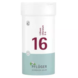 BIOCHEMIE Ploughmans Plaster 16 Lithium chloratum D 6 tbl, 400 db