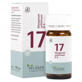 BIOCHEMIE Ploughmans Plaster 17 Manganum sulphuricum D 6 tbl, 100 db