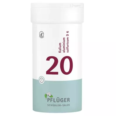 Biokémia Pflueger 20 Kálium-alumínium sulfuricum D 6 tabletta, 400 db
