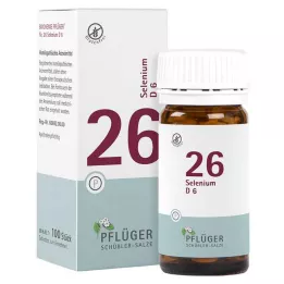 BIOCHEMIE Pflüger 26 szelén D 6 tabletta, 100 db