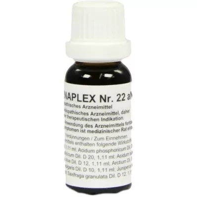 REGENAPLEX No.22 aN cseppek, 15 ml