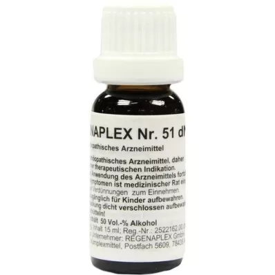 REGENAPLEX No.51 dN cseppek, 15 ml