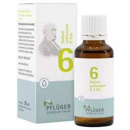 BIOCHEMIE Ploughmans 6 Kalium sulphuricum D 6 csepp, 30 ml