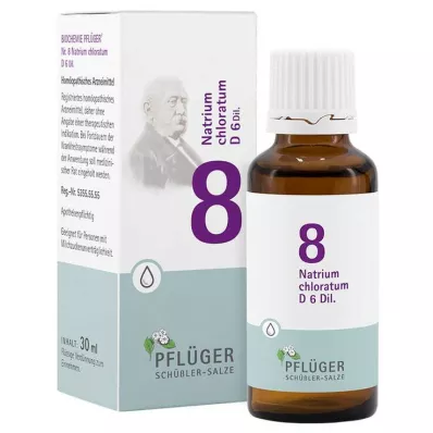 BIOCHEMIE Ploughmans Plaster 8 Natrium chloratum D 6 csepp, 30 ml
