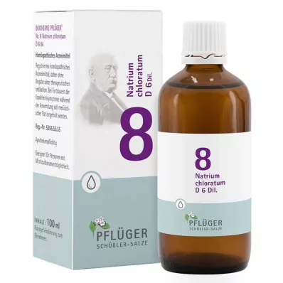 BIOCHEMIE Ploughmans Plaster 8 Natrium chloratum D 6 csepp, 100 ml