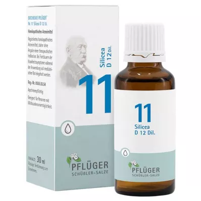 BIOCHEMIE Ploughmans 11 Silicea D 12 csepp, 30 ml