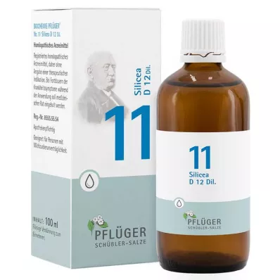 BIOCHEMIE Ploughmans 11 Silicea D 12 csepp, 100 ml