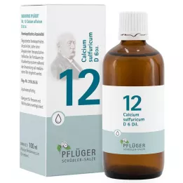BIOCHEMIE Ploughmans Remedy 12 Calcium sulphuricum D 6 csepp, 100 ml