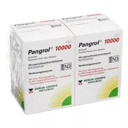 PANGROL 10.000 kemény kupak bélsavval bevont pellettel, 200 db