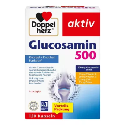 Doppelherz Glucosamine 500 kapszula, 120 db