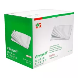 VLIWASOFT Nem szőtt borogatás 10x10 cm steril 4l., 150 db