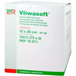 VLIWASOFT Vlies borogatás 10x20 cm steril 4l., 150 db