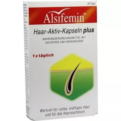 ALSIFEMIN Hair Active kapszula plus, 30 db