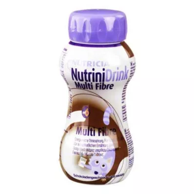 NUTRINIDRINK MultiFibre csokoládé ízesítés, 200 ml NUTRINIDRINK MultiFibre csokoládé ízesítés, 200 ml