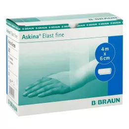 ASKINA Elast finom kötszer 6 cmx4 m laza, 20 db