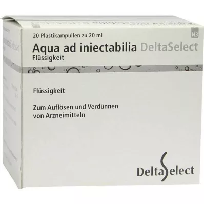 AQUA AD iniectabilia műanyag, 20X20 ml