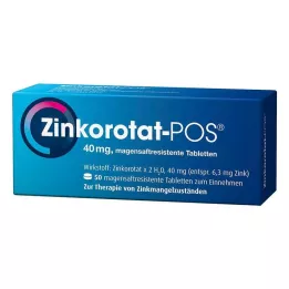 ZINKOROTAT POS bélsavmentes bevont tabletta, 50 db
