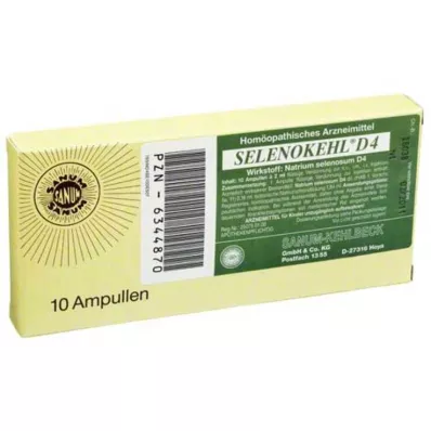 Selenokehl injekciós ampullák, 10x2 ml