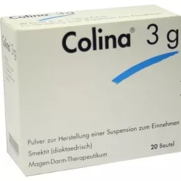 COLINA tasak 3 g por szuszpenzióhoz, 20 db
