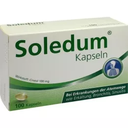 SOLEDUM 100 mg bélsavval bevont kapszula, 100 db