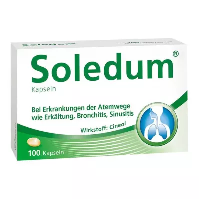 SOLEDUM 100 mg bélsavval bevont kapszula, 100 db