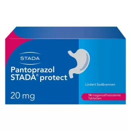 PANTOPRAZOL STADA protect 20 mg bélsavmentes bevont tabletta, 14 db