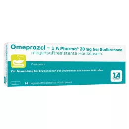 [1a Pharma 20 mg gyomorégésre HKM, 14 db