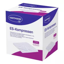 ES-KOMPRESSEN steril 7,5x7,5 cm 12x ömlesztett csomag, 5X20 db