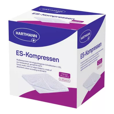 ES-Steril 10x10 cm-es nagy kiszerelés, 5x20 darab tömörítés