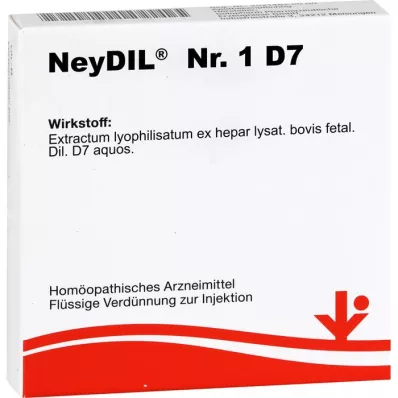 NEYDIL No.1 D 7 ampullák, 5X2 ml
