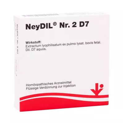 Neydil No.2 D 7 ampulla, 5X2 ml