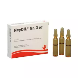 NEYDIL No.3 D 7 ampullák, 5X2 ml