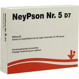 NEYPSON No.5 D 7 ampullák, 5X2 ml