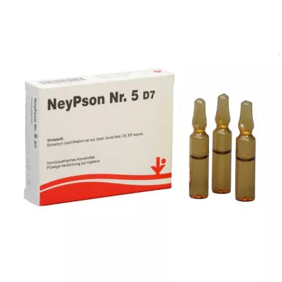 Neypson No.5 D 7 ampulla, 5X2 ml