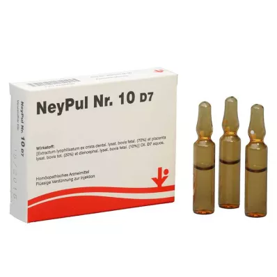 NEYPUL No.10 D 7 ampullák, 5X2 ml