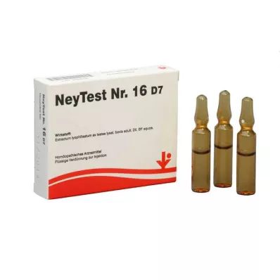Neytest No.16 D 7 ampulla, 5X2 ml