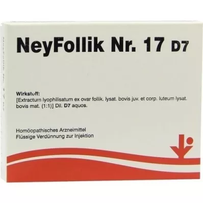 NEYFOLLIK No.17 D 7 ampullák, 5X2 ml