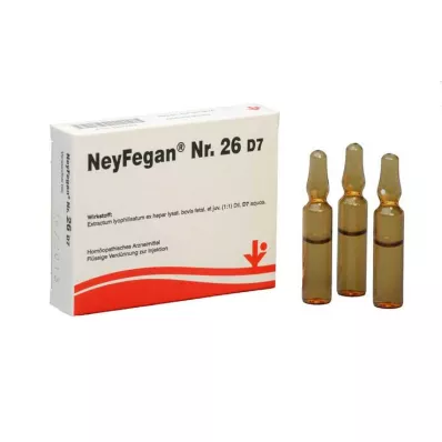 NEYFEGAN No.26 D 7 ampullák, 5X2 ml