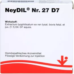 NEYDIL No.27 D 7 ampullák, 5X2 ml