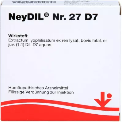 NEYDIL No.27 D 7 ampullák, 5X2 ml
