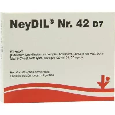 NEYDIL No.42 D 7 ampullák, 5X2 ml