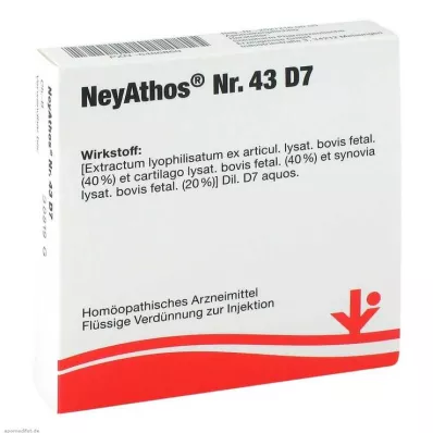 Neyathos No.43 D 7 ampulla, 5X2 ml Neyathos No.43 D 7 ampulla, 5X2 ml